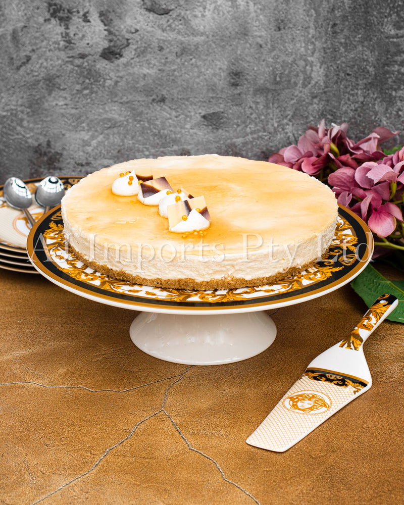 The House of Florence - Medusa Luxe Black and Gold cake Stand and Server Set with Gift Box. (Copy) (Copy)