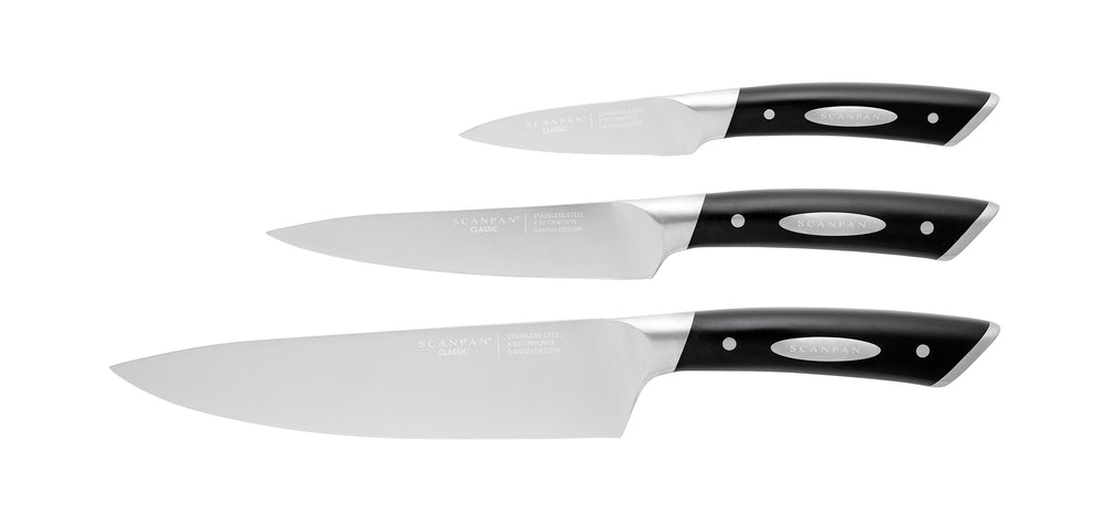 Scanpan   Classic 3 Piece Knife Set