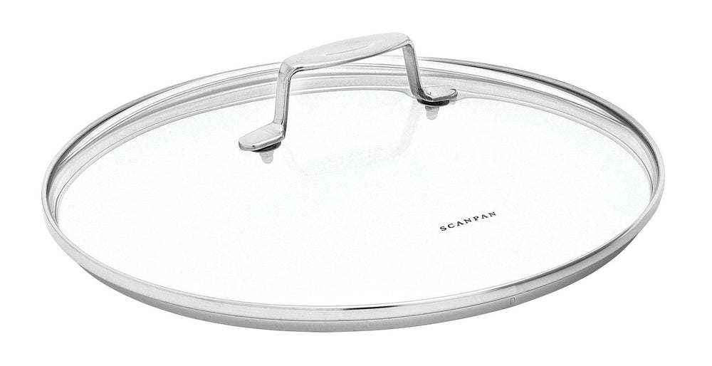 SCANPAN IMPACT STAINLESS STEEL Glass Lid 14-32cm