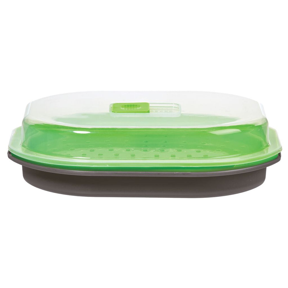 Progressive Prep Solutions Microwave Fish and Veggie Steamer