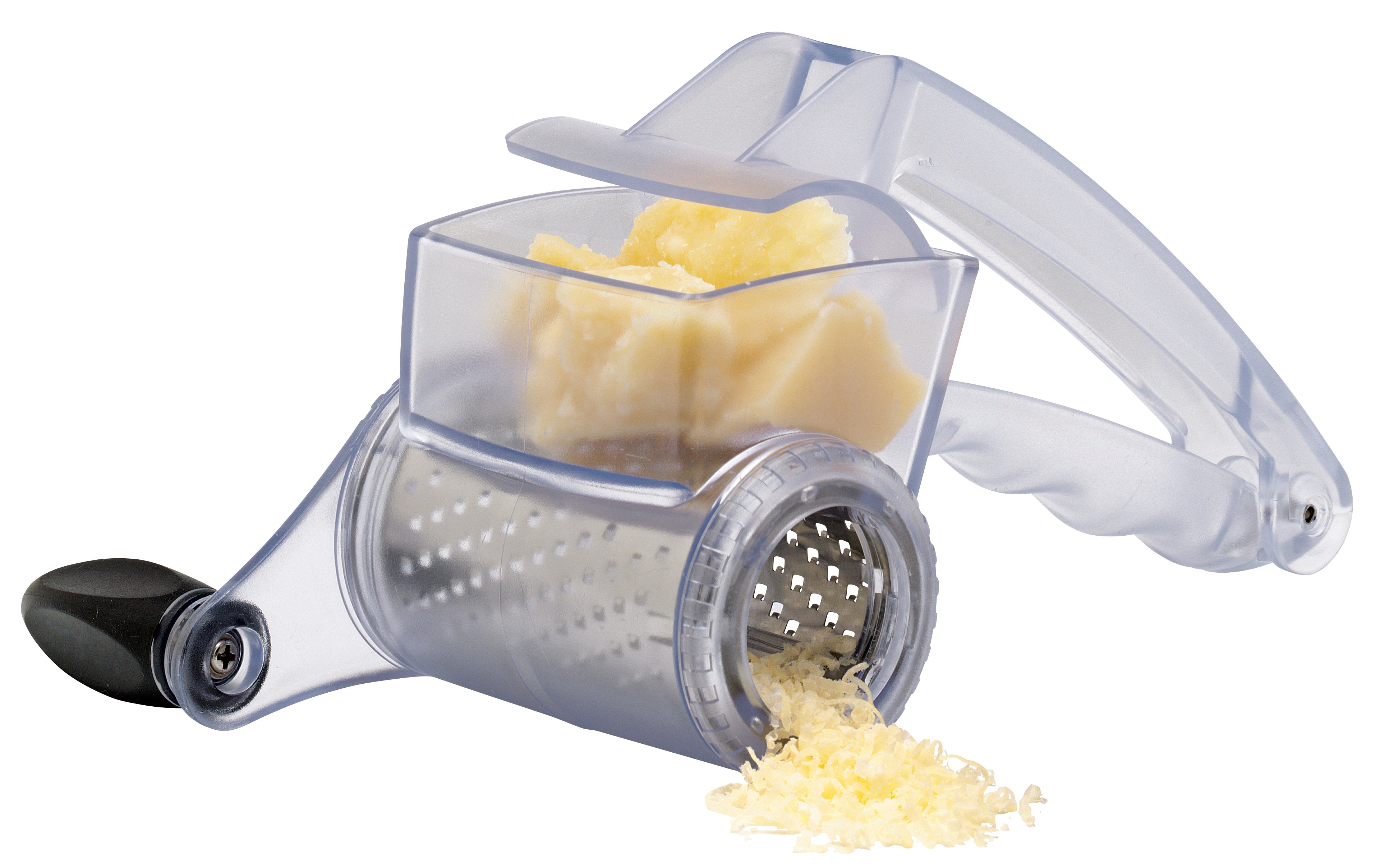 Avanti Rotary Drum Cheese Grater with 2 stainless steel blades