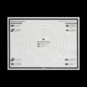 TOVOLO "TRUEBAKE" SILICONE PASTRY MAT 63.5 X 45.5CM - CHARCOAL
