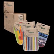 APPETITO "ECO SCRUBBER" UNIVERSAL SCRUB CLOTH 12 X 16.5CM - 4 ASST. DESIGNS
