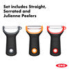OXO Good Grips 3-Piece Assorted Prep Peeler Set