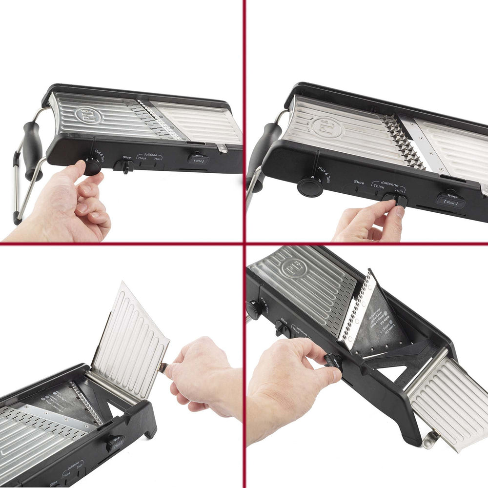 PL8 Professional Mandoline by Progressive BLACK/WHITE