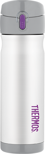 Thermos Commuter  470ml Stainless Stainless Steel Vacuum Insulated Flask - White