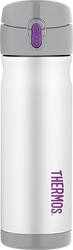 Thermos Commuter  470ml Stainless Stainless Steel Vacuum Insulated Flask - White