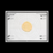 TOVOLO "TRUEBAKE" SILICONE PASTRY MAT 63.5 X 45.5CM - CHARCOAL