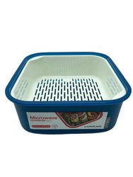 Lock&Lock Microwave Square With Steamer Tray 2.4L