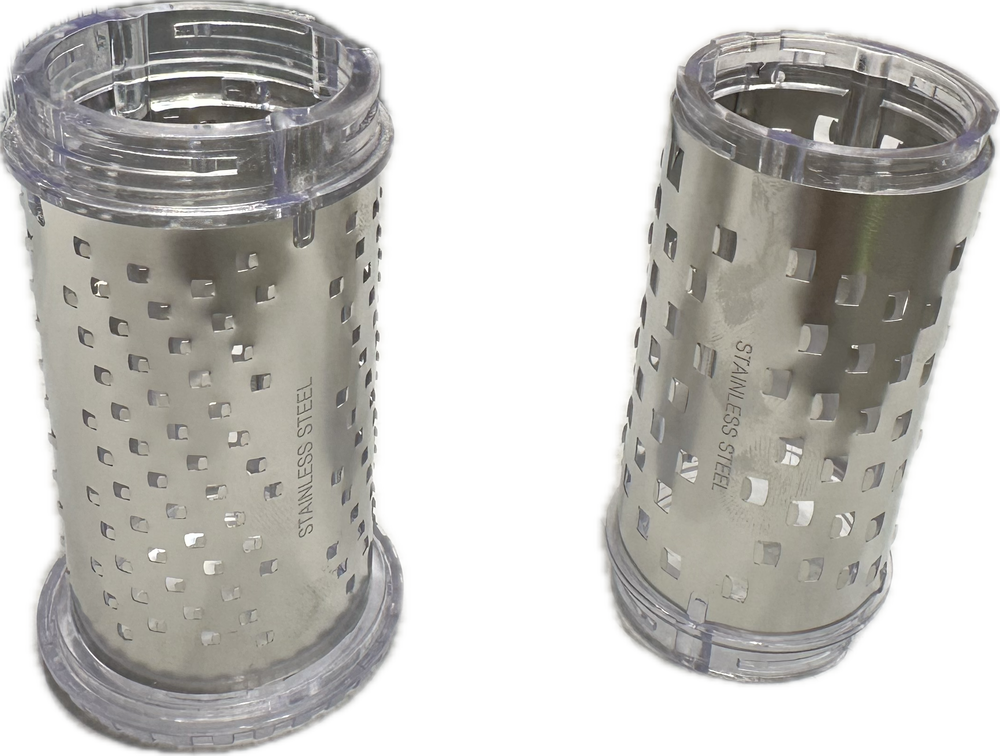 Avanti Rotary Drum Cheese Grater with 2 stainless steel blades