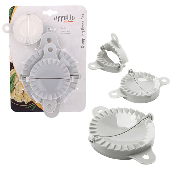 APPETITO DUMPLING PRESS SET 3 - WHITE