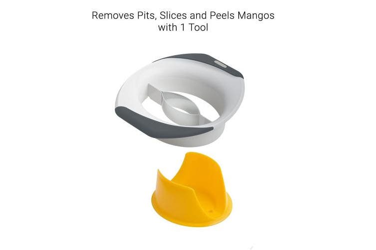 ZYLISS 3-in-1 Mango Slicer, Peeler and Pit Remover Tool