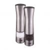 PROSPICE "APOLLO" STAINLESS STEEL BATTERY OPERATED SALT & PEPPER MILL SET 21.5CM