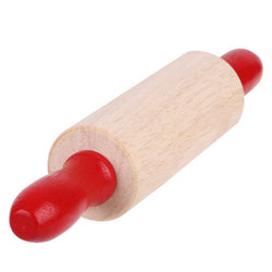 DAILY BAKE SMALL WOOD ROLLING PIN 20CM X 3.7CM DIA. - RUBBERWOOD