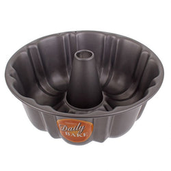 Daily Bake Non Stick Bundt Cake Pan 25cm Even Heat Distribution