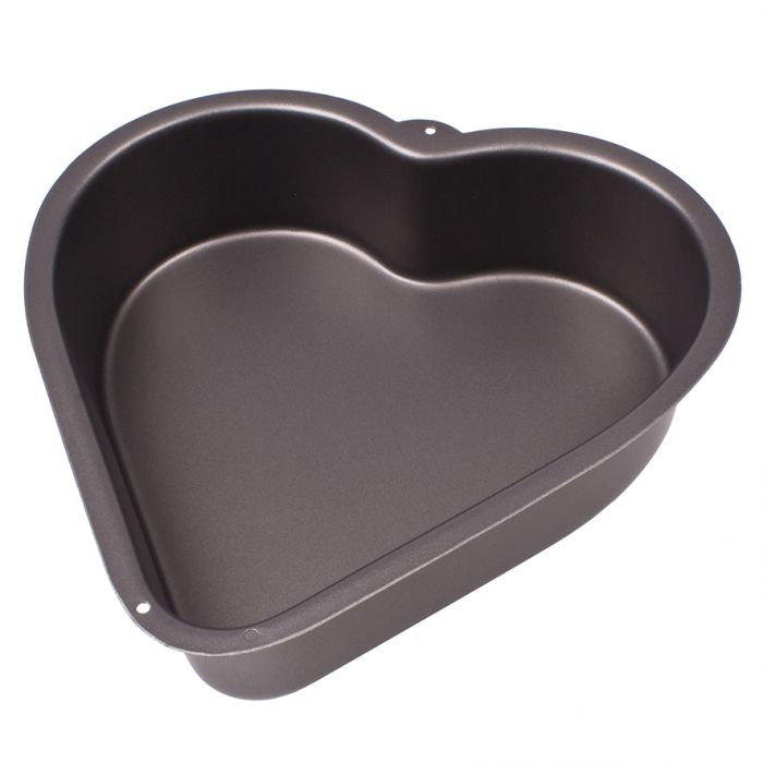 DAILY BAKE NON-STICK DEEP HEART CAKE PAN 24.5 X 6.5CM