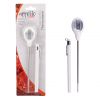 APPETITO COMPACT DIGITAL INSTANT READ THERMOMETER W/ ADJUSTABLE HANDLE - WHITE