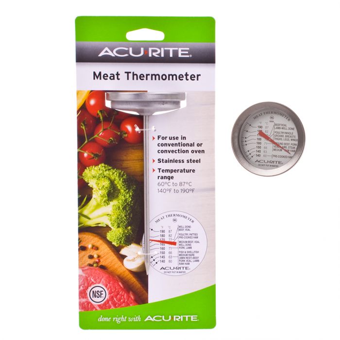 ACURITE DIAL STYLE MEAT THERMOMETER (CELSIUS)