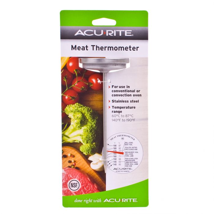 ACURITE DIAL STYLE MEAT THERMOMETER (CELSIUS)