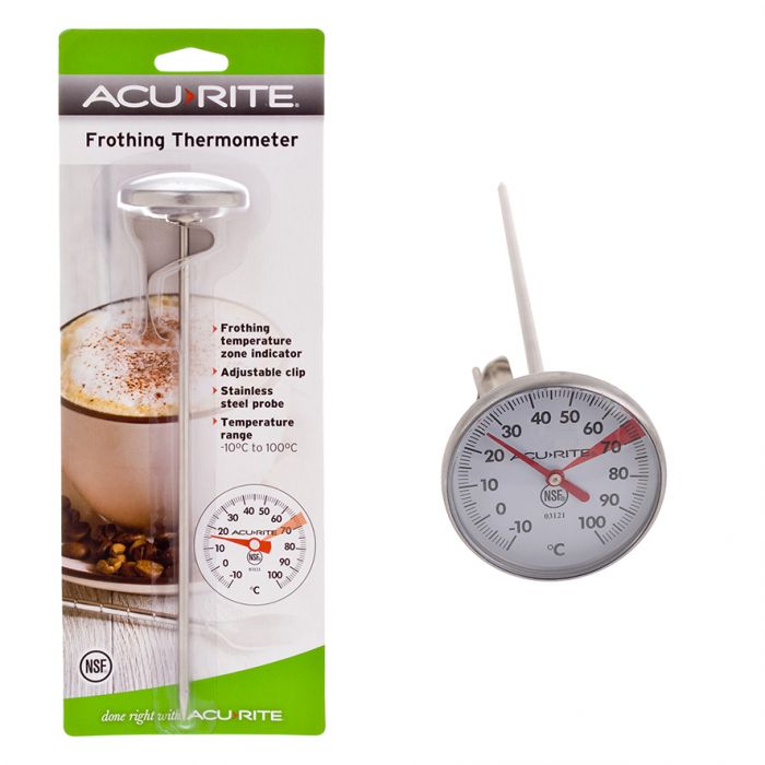 ACURITE LARGE FROTHING THERMOMETER (4CM DIA. DIAL)