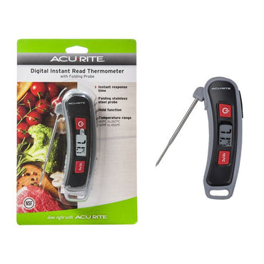 ACURITE DIGITAL INSTANT READ THERMOMETER W/ FOLDING PROBE