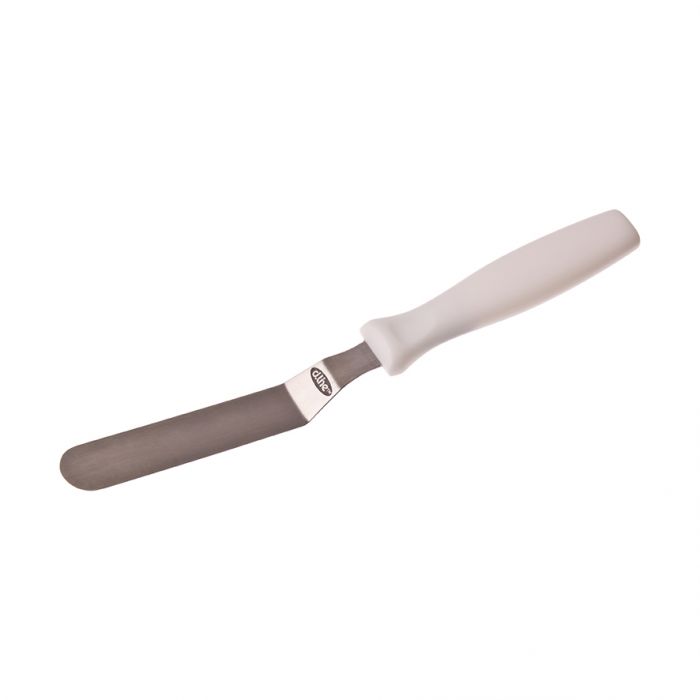 D.LINE STAINLESS STEEL OFFSET PALETTE KNIFE 11CM BLADE - WHITE