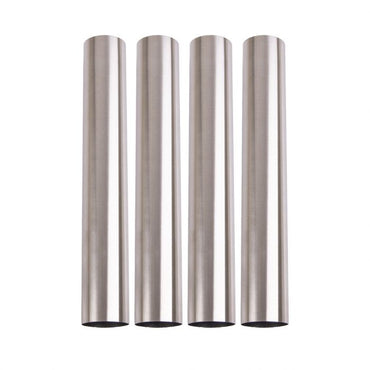 APPETITO STAINLESS STEEL CANNOLI TUBES SET 4