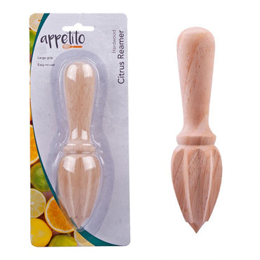 APPETITO WOOD CITRUS REAMER (CARDED)