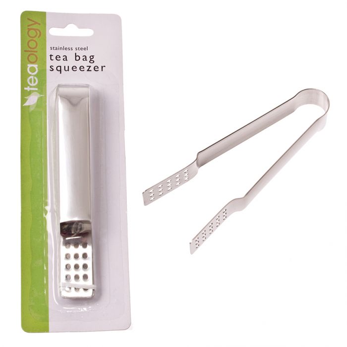 TEAOLOGY STAINLESS STEEL TEA BAG SQUEEZER FLAT