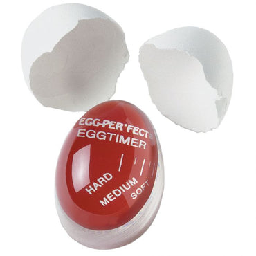 BURTON COOKING TOOLS "EGG-PER'FECT" COLOUR CHANGING EGG TIMER - RED