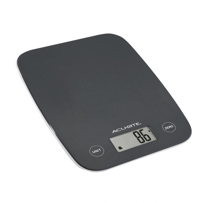 ACURITE COMPACT DIGITAL SCALE 1G/5KG - POWDER BLUE/WHITE/BLACK