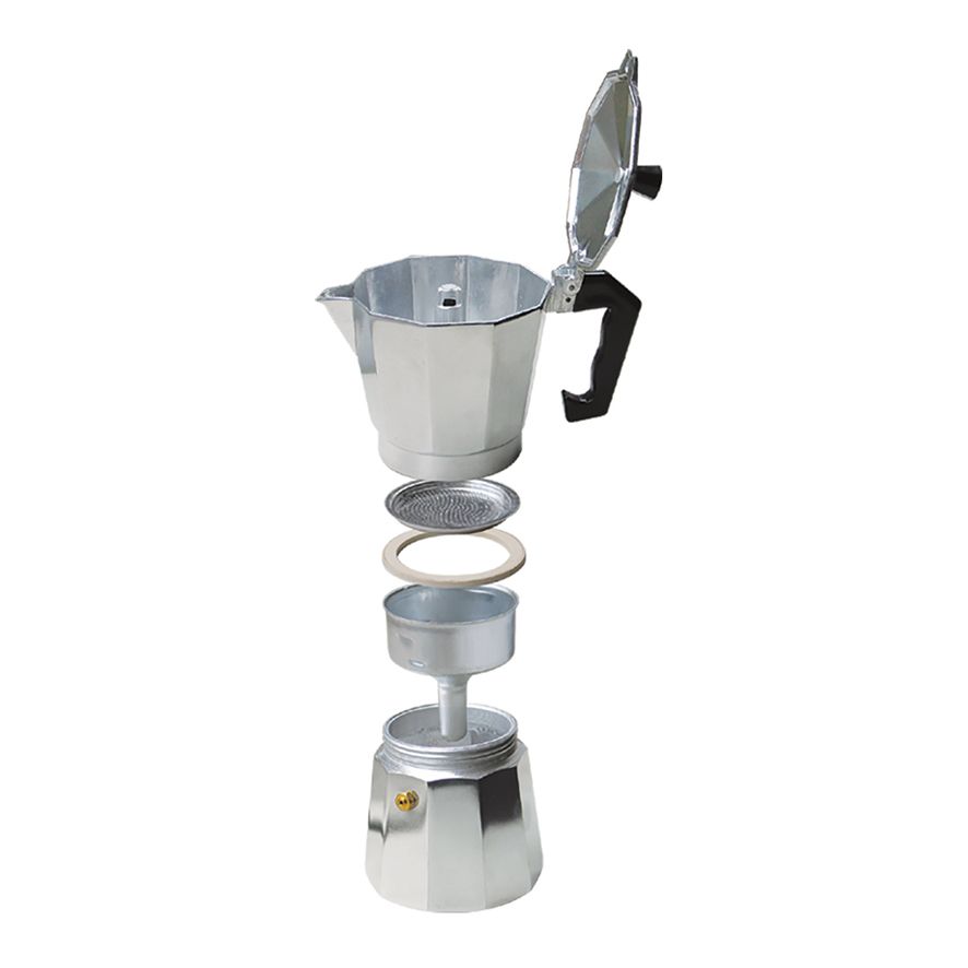 CASABARISTA "CLASSIC" 3 CUP ALUMINIUM ESPRESSO MAKER