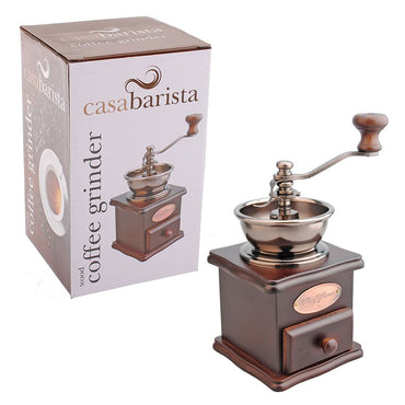 CASABARISTA WOOD COFFEE GRINDER - DARK