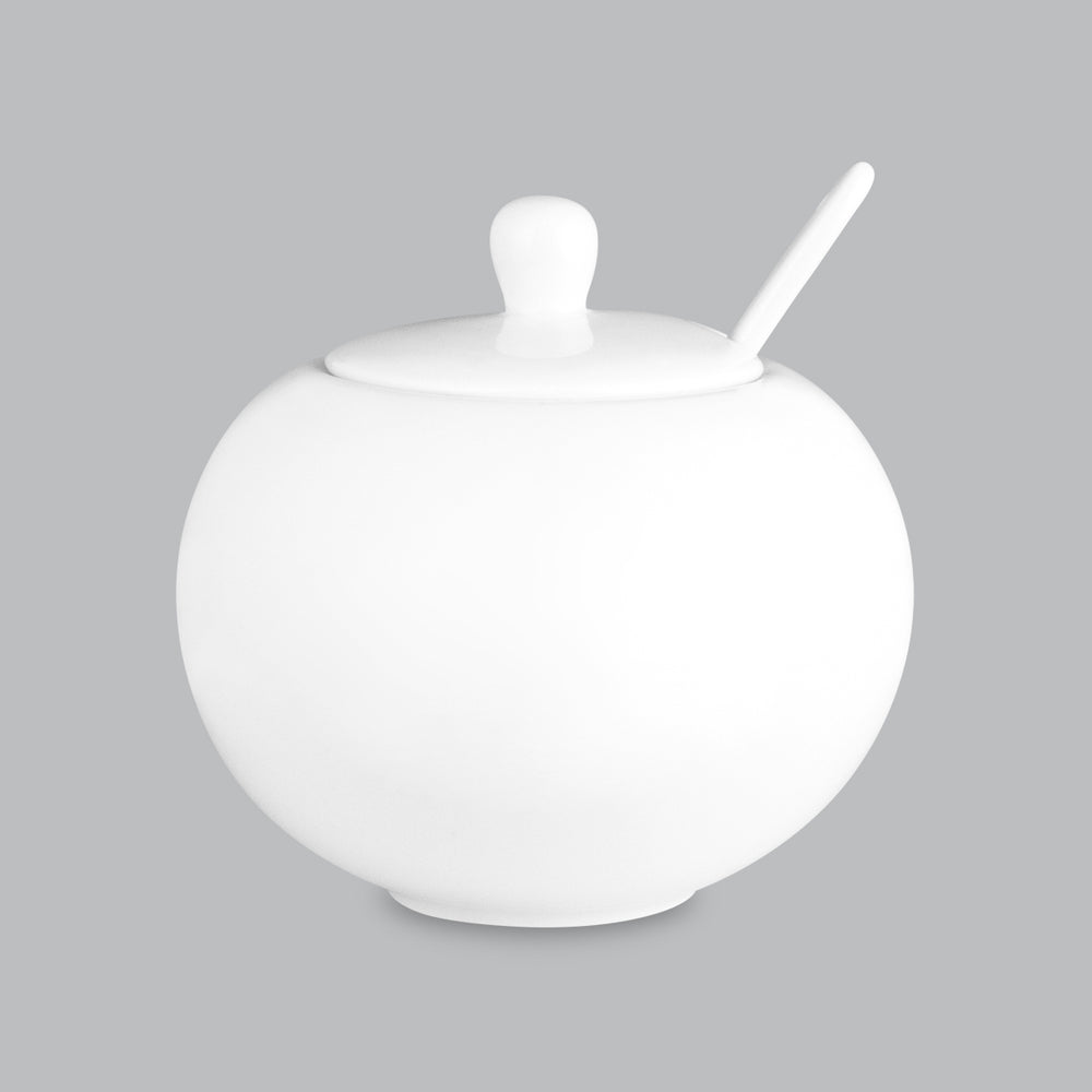 Wilkie Brothers Cuisine Round Sugar Bowl 500ml - New Bone