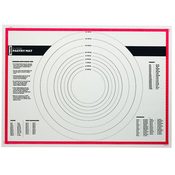 TOVOLO SILICONE PASTRY MAT 63.5 X 45.5CM