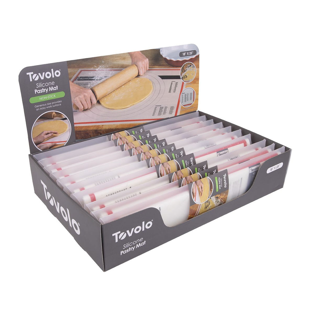 TOVOLO SILICONE PASTRY MAT 63.5 X 45.5CM