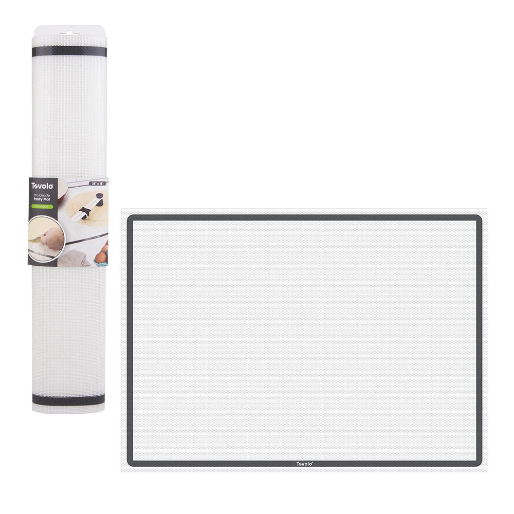 TOVOLO "PRO-GRADE" PASTRY MAT 63.5 X 45.5CM - CHARCOAL