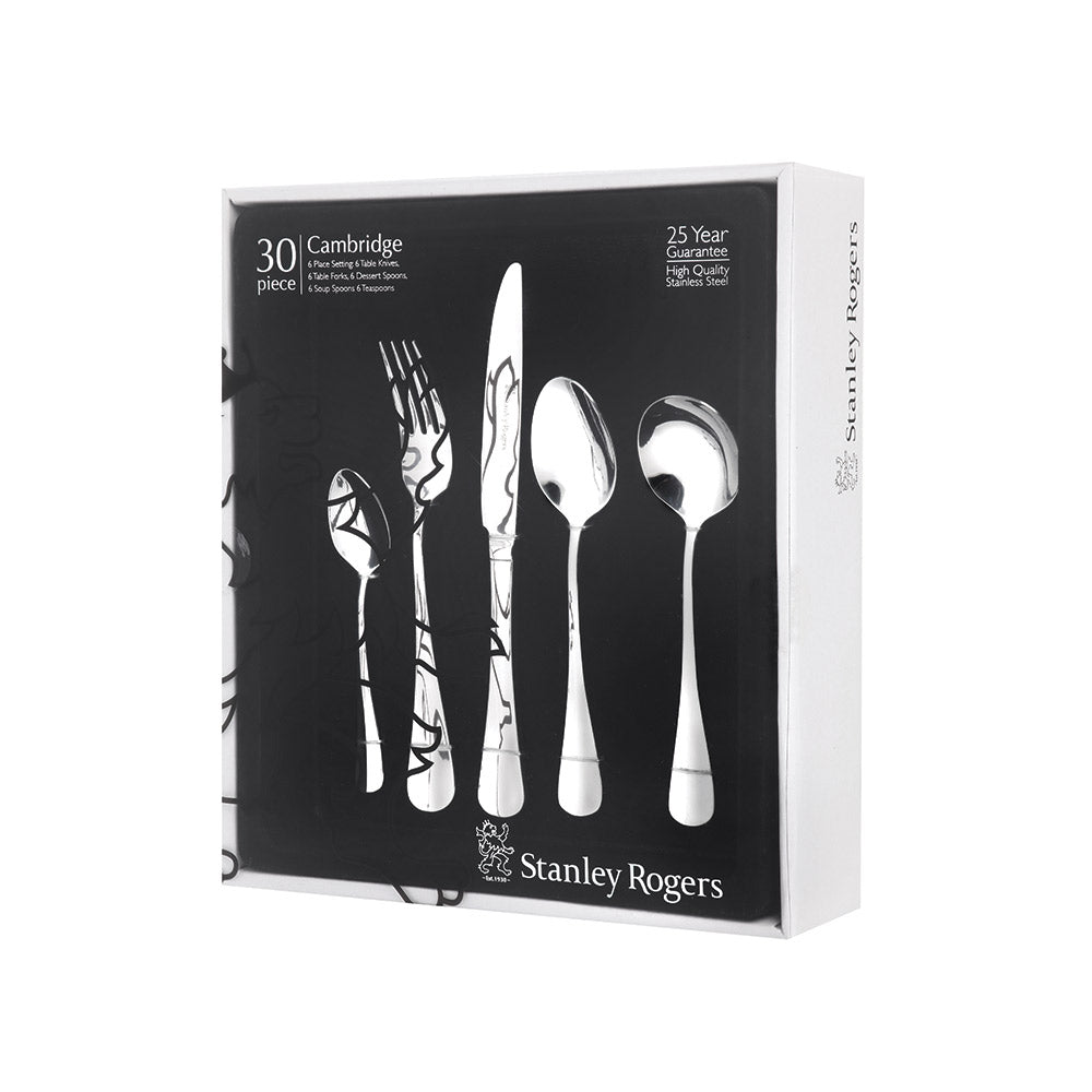 Stanley Rogers Cambridge 30 Piece Cutlery Set