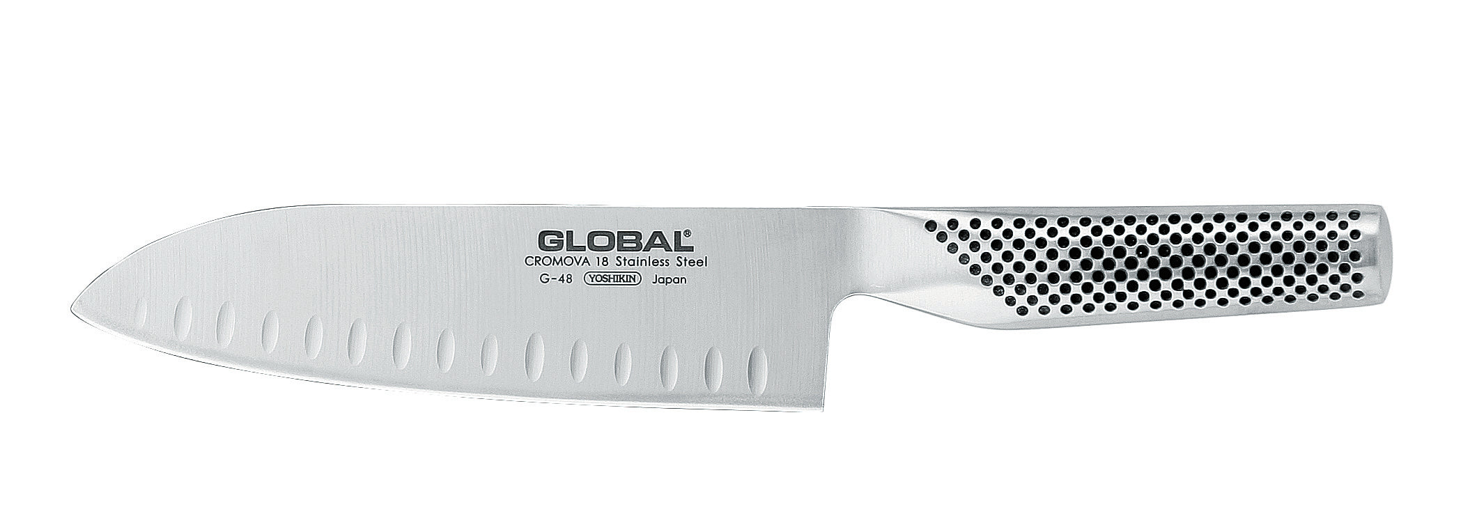 Global Santoku Knf 18cm G-80 Granton Edg