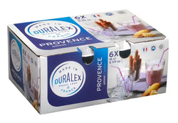 DURALEX Provence Clear Tumbler 160ml Set of 6