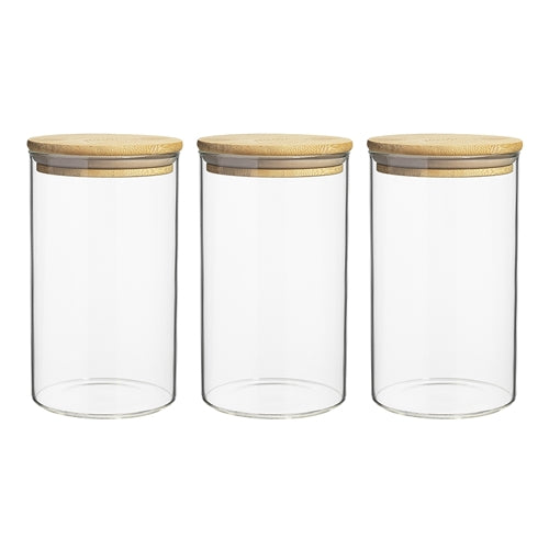 Pantry Round Canisters Set 3