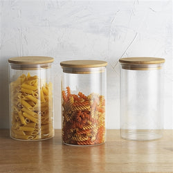 Pantry Round Canisters Set 3