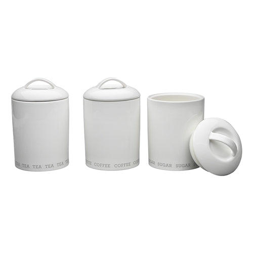 Abode 3 Piece Canister Set