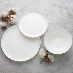 Ecology Canvas White Bowl 18.5cm