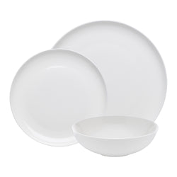 Ecology Canvas 12 Piece Dinner Set White