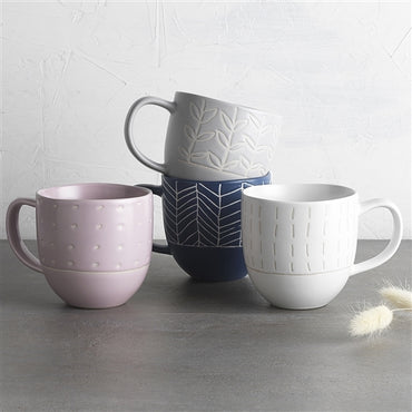 Ecology Dwell Mug Herringbone 300ml