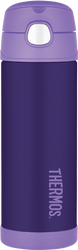 Thermos 470ml FUNtainer® Stainless Steel Vacuum Insulated Drink Bottle- Purple