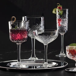 Pasabahce Timeless Champagne Saucer 255ml Set of 4