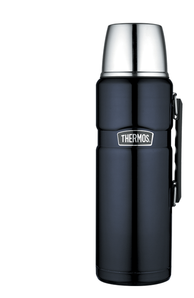 Thermos 2L Stainless King™ Stainless Steel Vacuum Insulated Flask- Midnight Blue