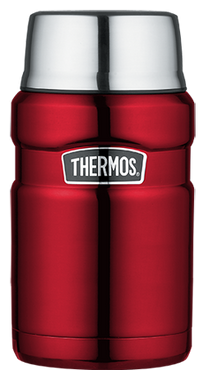 Thermos 710ml Stainless King™ Stainless Steel Vacuum Insulated Food Jar - Red